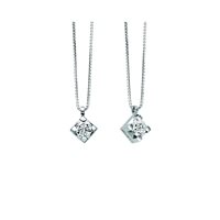 Collier Recarlo Femme Maria Teresa in Or blanc Diamante 0.48 Ct P30PX350/046-45 - P30PX350/046-45